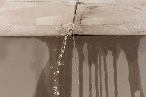 Professional Flood Damage Cleanup technician working in Apex, NC